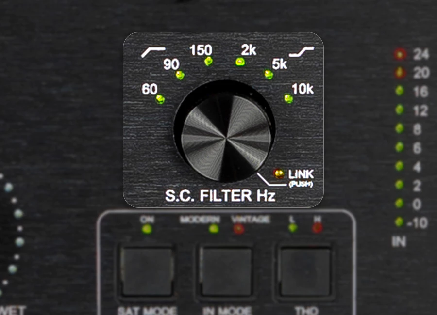 Sidechain EQ 分区